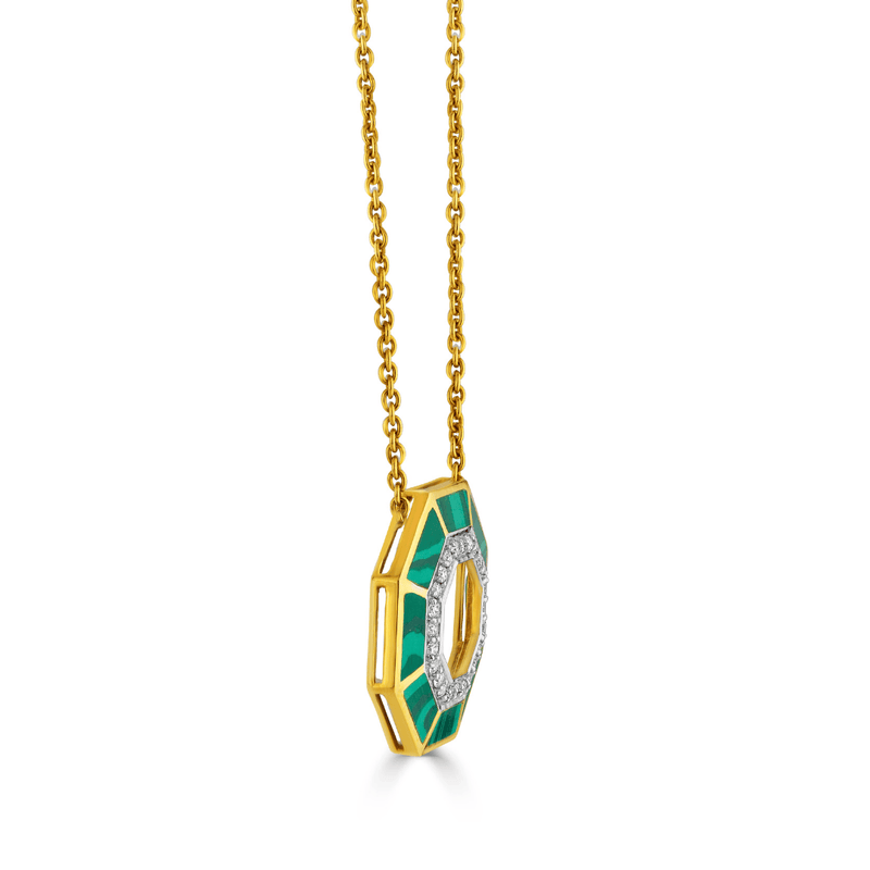 The Eternal Signature Malachite Necklace